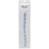 Pipedream Basix Realistic Double Dong 16 inch Clear Realistic Dildos